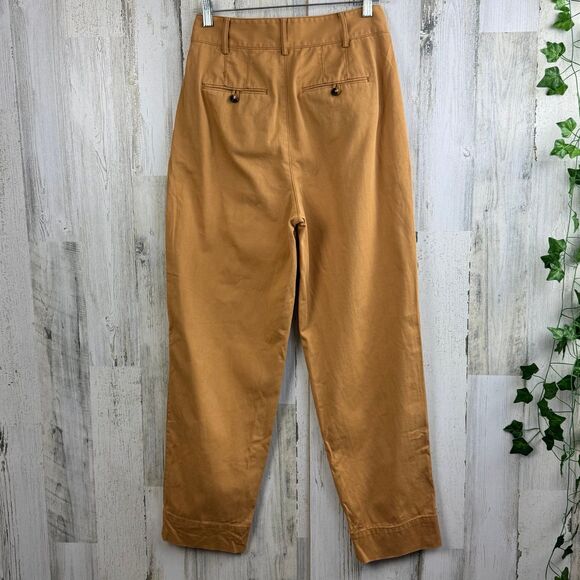 Madewell Pleated Taper Wide-Leg Pants size 2 - Picture 5 of 12